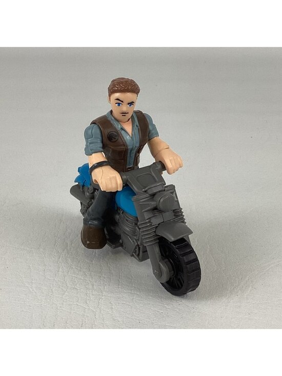 Fisher-Price Other - Fisher Price Imaginext Jurassic World Owen Grady Action Figure Motorcycle Toy